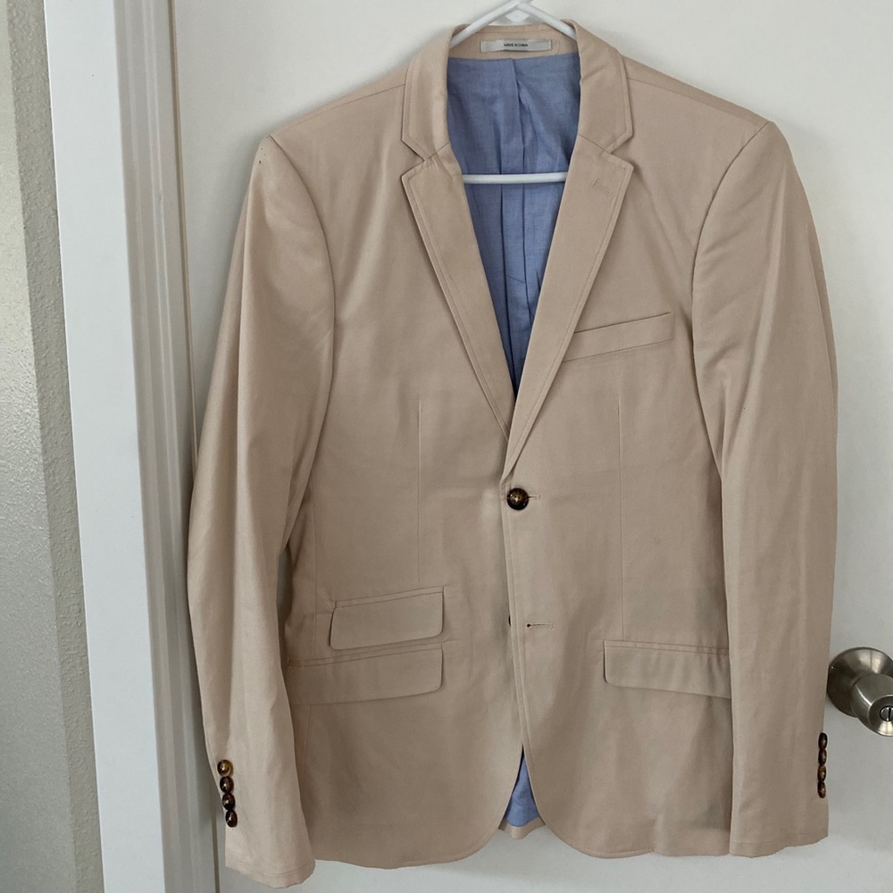 Cream suit